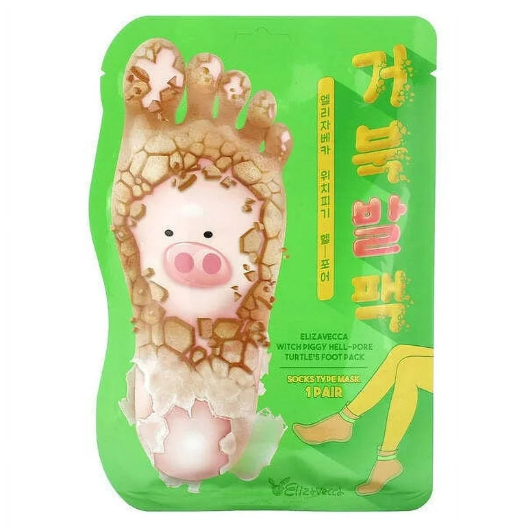 Witch Piggy Hell-Pore Turtle's Foot Pack1 pair