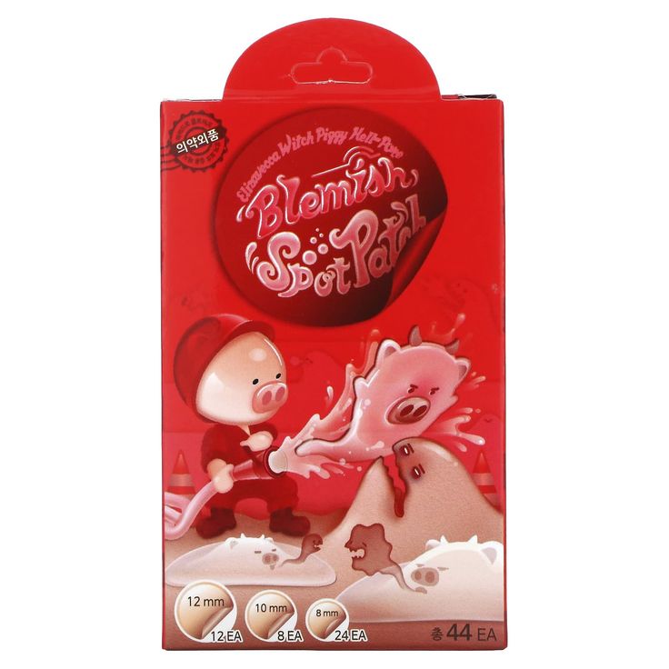 Witch Piggy Hell Pore Blemish Spot Patch 44stk