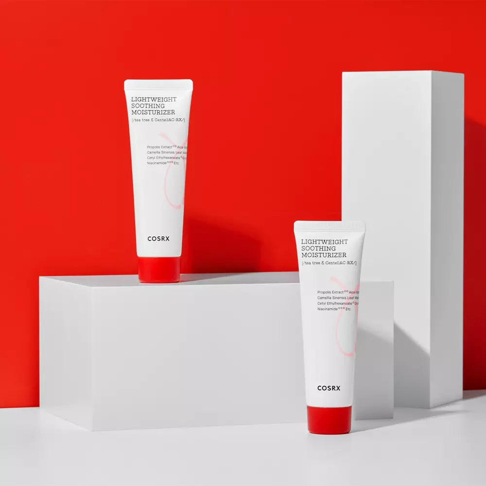 COSRX - AC Collection Lightweight Soothing Moisturizer - Letvægts fugtighedscreme til acnehud - 80ml
