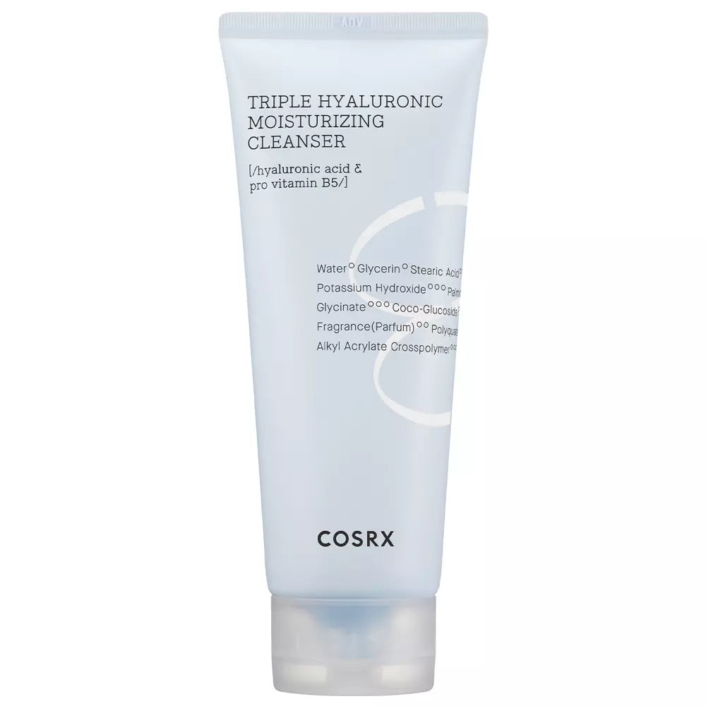 Cosrx - Hydrium Triple Hyaluronic Moisture Cleanser - Renseskum med hyaluronsyre - 150ml