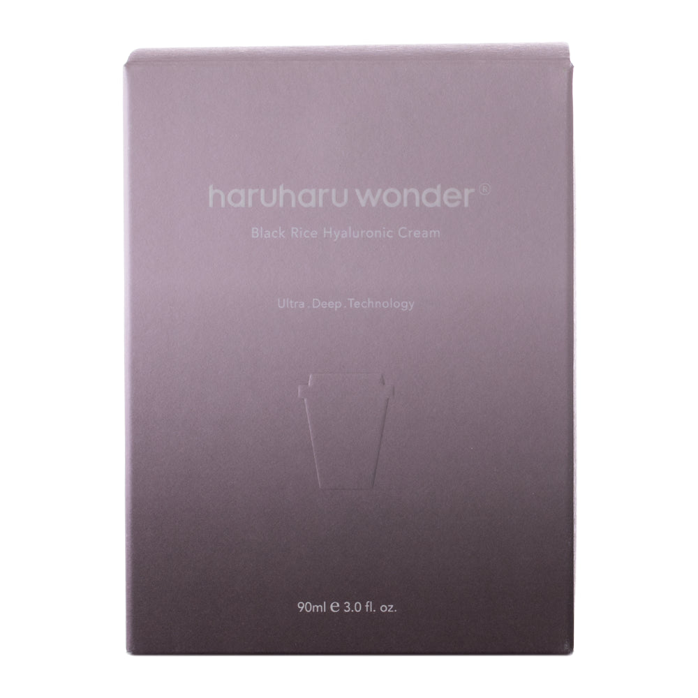 Haruharu Wonder - Black Rice Hyaluronic Cream - Dyb fugtgivende ansigtscreme - 90ml