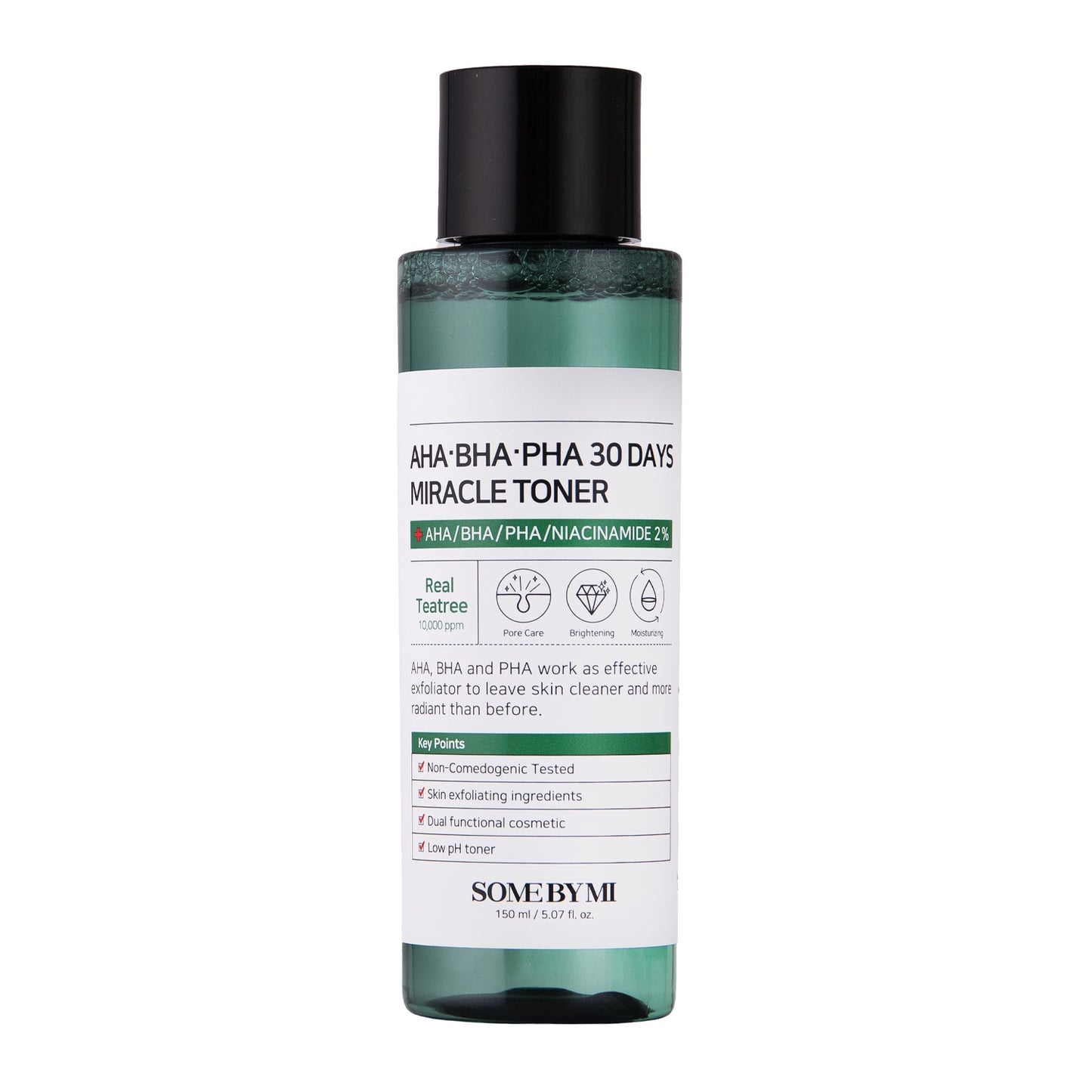 Some By Mi - AHA BHA PHA 30 Days Miracle Toner - Rensetoner med AHA BHA PHA-syrer - 150ml