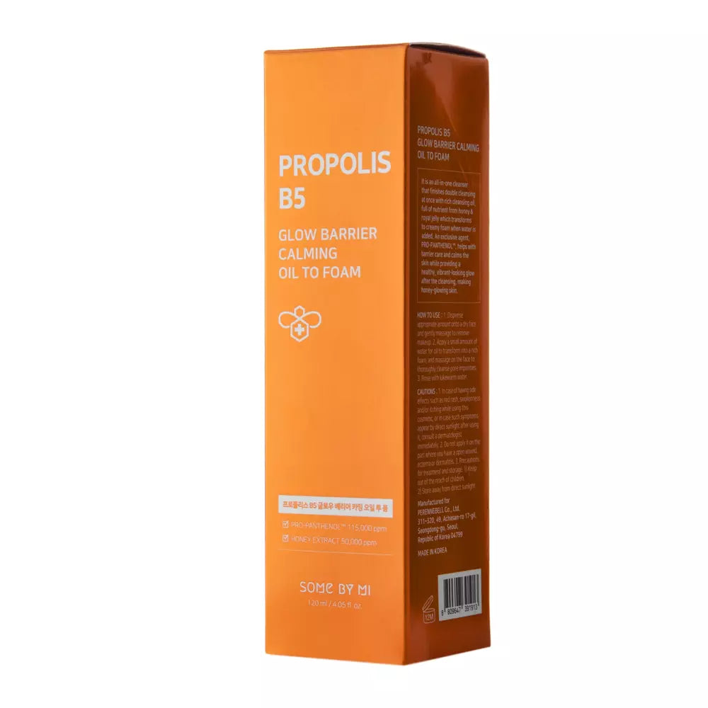 Propolis B5 Glow Barrier Calming Oil To Foam 120ml