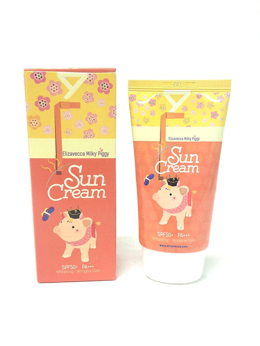 Elizavecca - Milky Piggy Sun Cream SPF 50+/PA+++ - Solcreme - 50ml