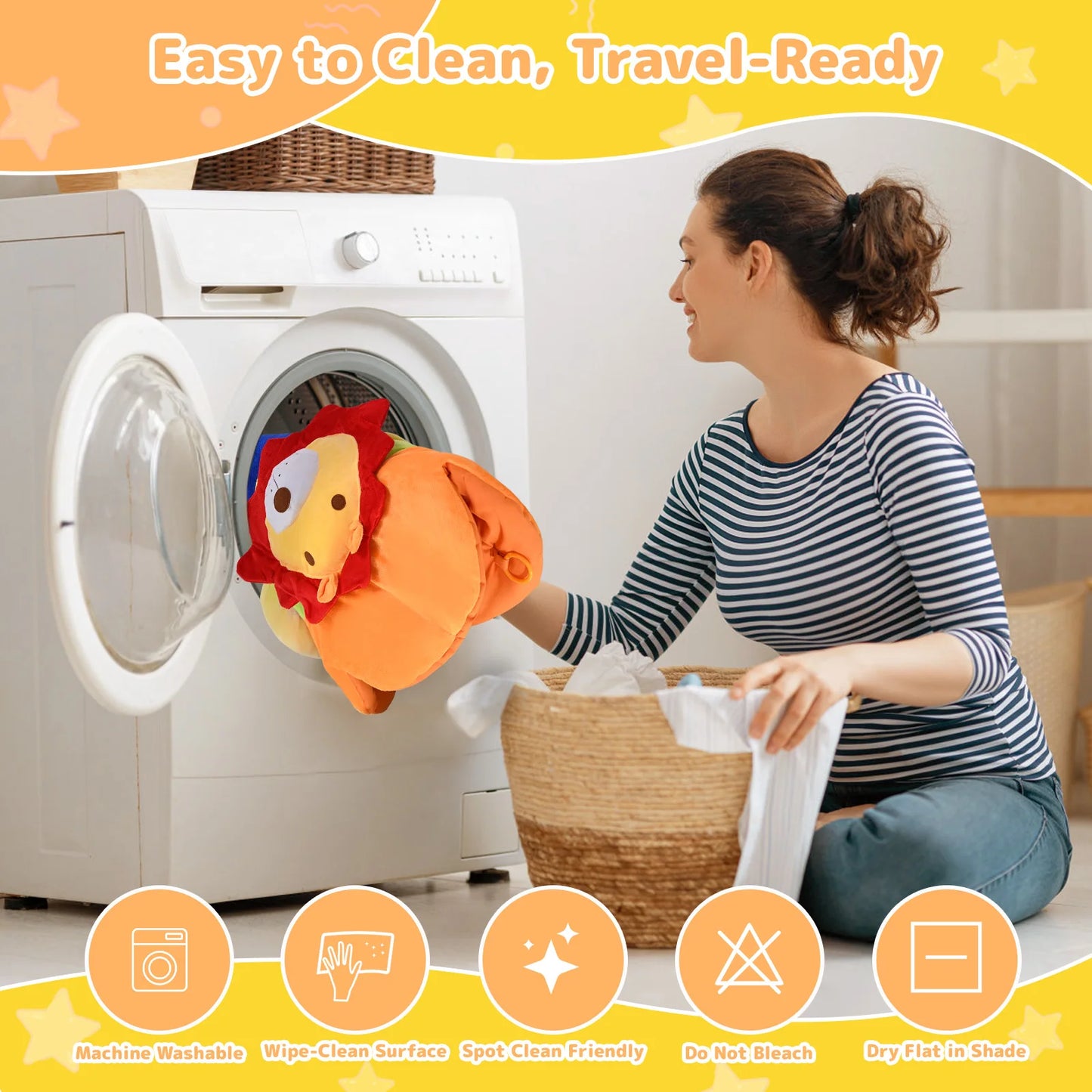 Aktivitetsmatta & babygym för spädbarn