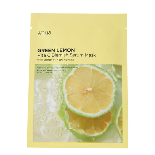 Green Lemon Vita C Blemish Serum Mask 1pc/25ml