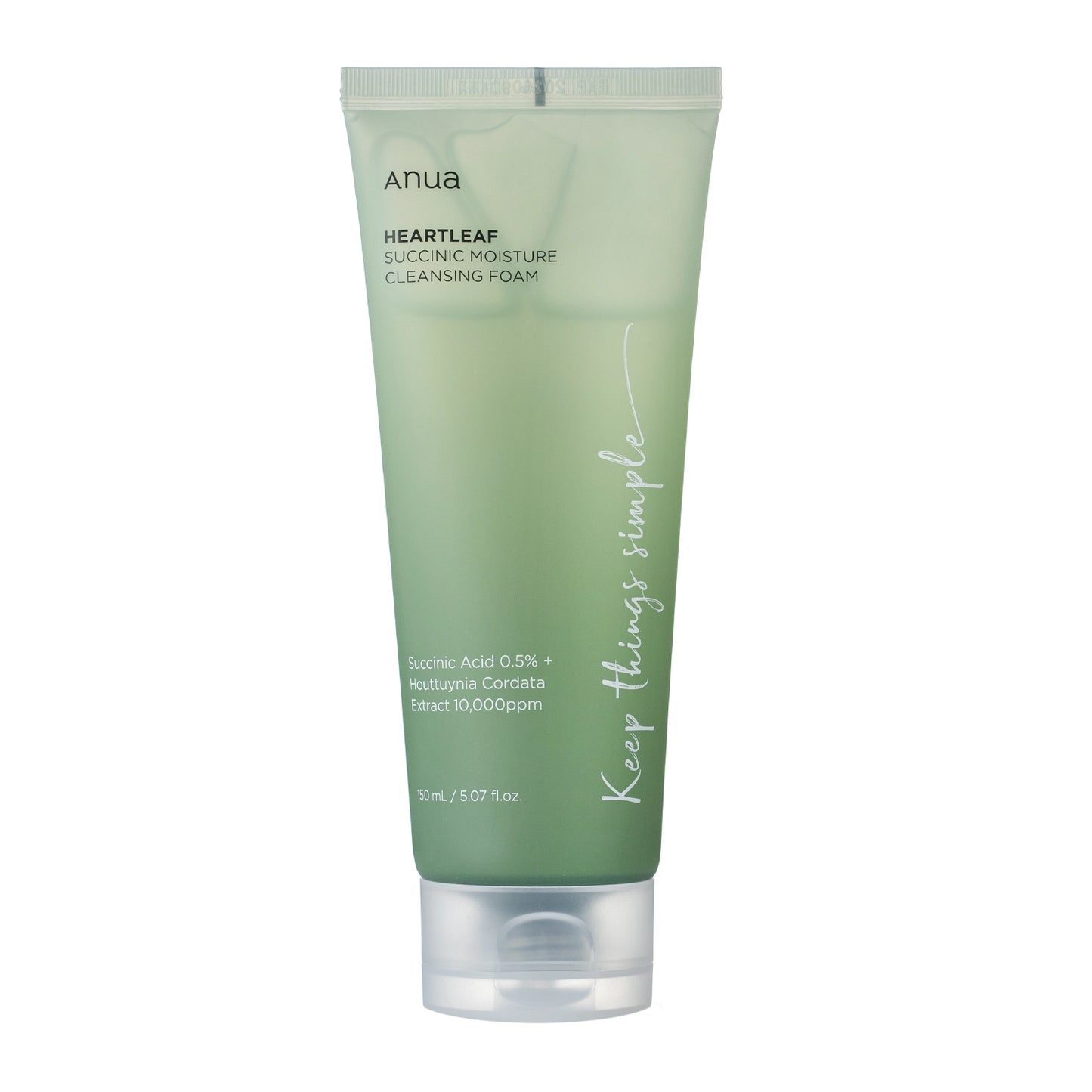 Heartleaf Succinic Moisture Cleansing Foam 150ml