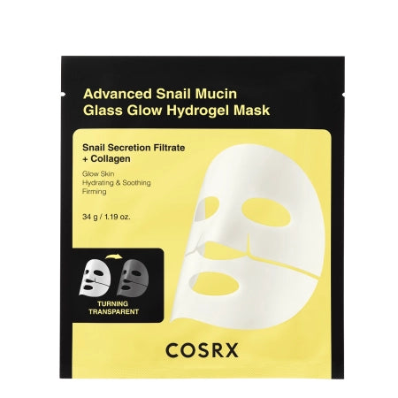 Advanced Snail Mucin Glass Glow Hydrogel Mask