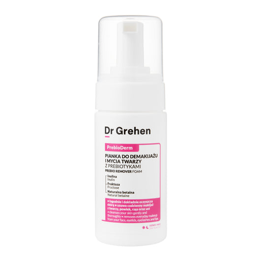 Dr. Grehen - PrebioDerm - Prebio Remover Foam - Makeup Remover og ansigtsvask med præbiotika - 100ml