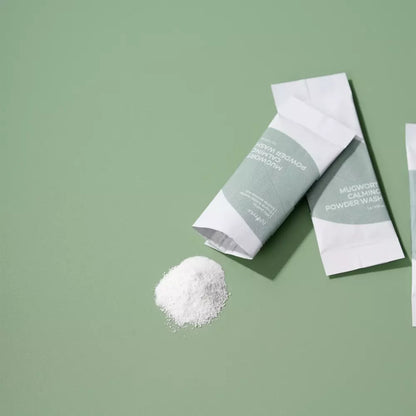 Isntree - Bynke beroligende Powder Wash - Facial Wash Powder Sachet Sæt - 1g x 25 stk.