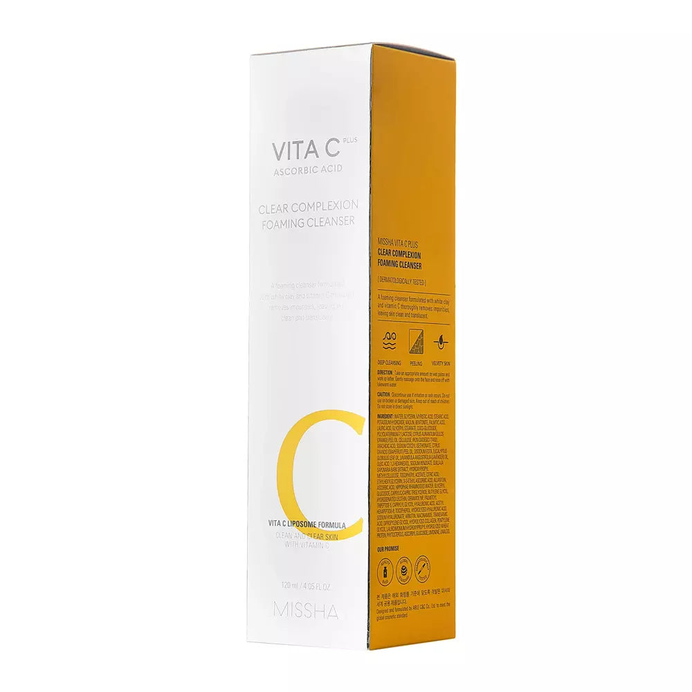 Vita C Plus Clear Complexion Foaming Cleanser 120ml