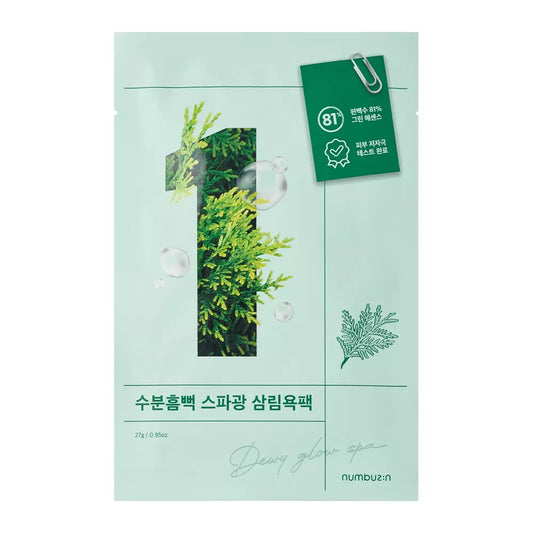 No.1 Dewy Glow Spa Sheet Mask 27g