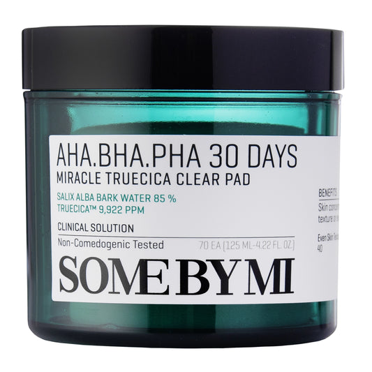 AHA BHA PHA 30 Days Miracle Truecica Clear Pad 70pcs