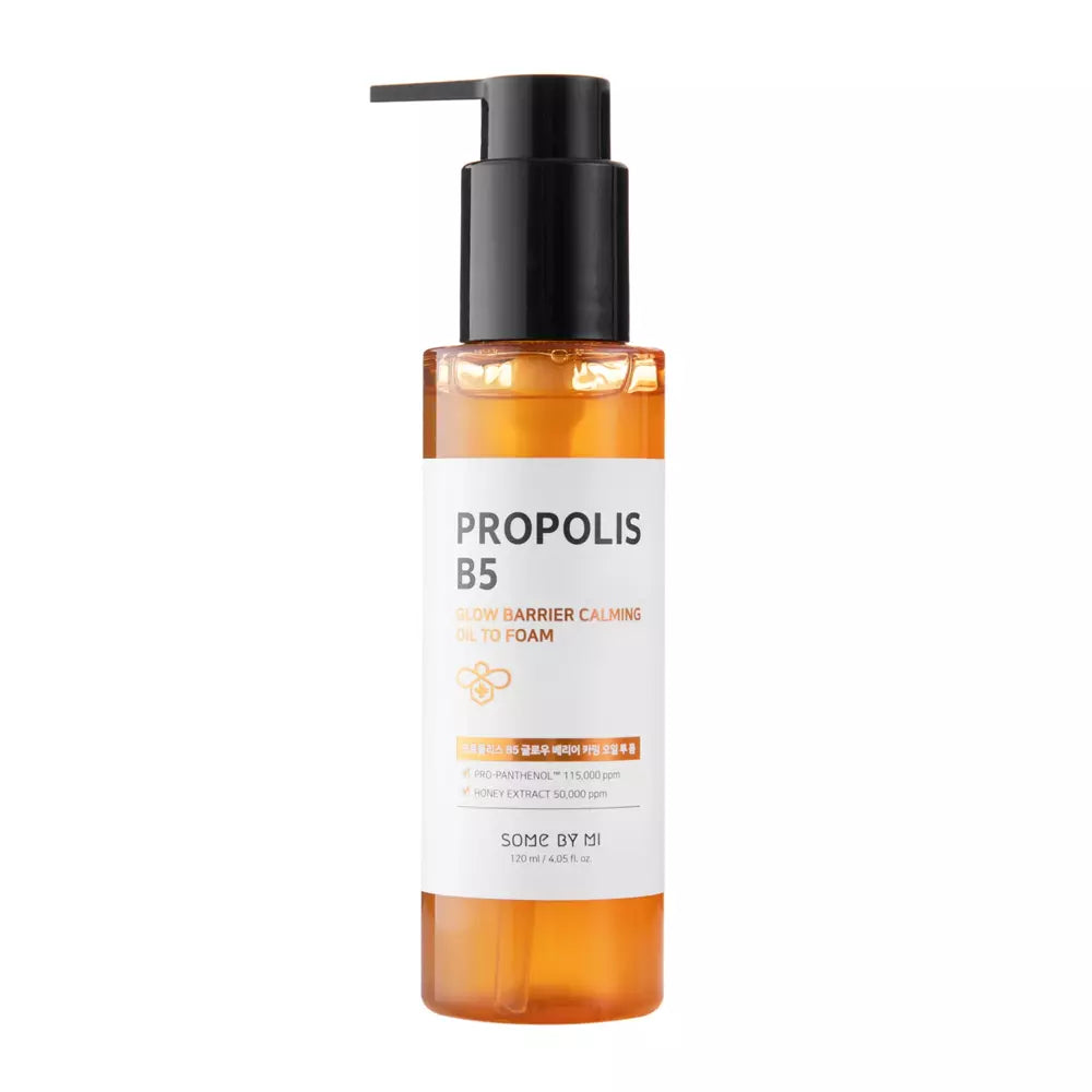 Some By Mi - Propolis B5 Glow Barrier Calming Oil To Foam - Ansigtsrensende olie - 120ml